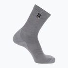 Kojinės Salomon Sunday Smart Crew shark skin/ black