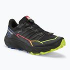 Vyriški bėgimo bateliai Salomon Thundercross GTX black/surf the web/safety yellow