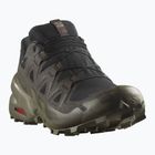 Vyriški bėgimo bateliai Salomon Speedcross 6 GTX juoda/peat/deep lichen green