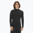 Vyriški termoaktyvūs marškinėliai ilgomis rankovėmis Salomon Essential Warm deep black