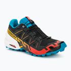 Vaikiški bėgimo batai Salomon Speedcross 6 black/white/transcend blue