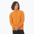 Vyriškas žygio džemperis Salomon Lightwarm Full Zip turmeric