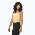 Moteriškas bėgimo tank topas Salomon SHAKEout Air Tank warm apricot