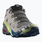 Vyriški bėgimo bateliai Salomon Speedcross 6 castlerock/lime cream/poseidon