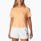 Columbia moteriški marškinėliai North Cascades Cropped orange trekking shirt 1930051826