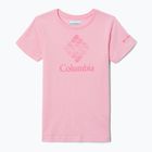 Columbia Mission Lake Graphic vaikiški trekingo marškinėliai rožinės spalvos 1989791679