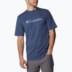 Columbia CSC Basic Logo vyriški trekingo marškinėliai tamsiai mėlyni 1680053480