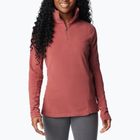 Moteriškas žygio džemperis Columbia Glacial IV 1/2 Zip beetroot