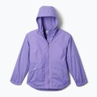 Vaikiška striukė nuo lietaus Columbia Rainy Trails II Fleece paisley purple