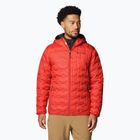 Vyriška Columbia Delta Ridge II Down Hooded striukė su gobtuvu sail red
