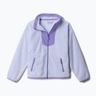 Vaikiškas fliso džemperis Columbia Sequoia Grove Full Zip Fleece snowdrift/paisley purple
