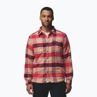 Vyriški marškiniai Columbia Windward II rich wine trapper windowpane