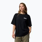 Moteriški turistiniai marškinėliai Columbia Rolling Bend Graphic Oversized Tee black/mountainview