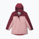 Vaikiška slidinėjimo striukė Columbia Hikebound II Long Insulated eraser pink/rich wine