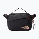 The North Face Isabella 2,5 l black light heather/burnt coral metallic moteriškas portfelis