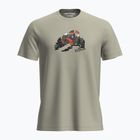 Vyriški žygio marškinėliai icebreaker Merino 150 Tech Lite SS Tee Catch Me Outside ashen
