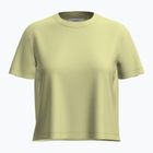 Moteriški žygio marškinėliai icebreaker Merino 150 Tech Lite III SS Crop Tee citrine