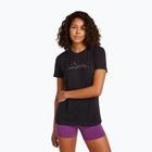 Moteriški žygių marškinėliai icebreaker Merino 150 Tech Lite SS Tee Sparkling Stars black