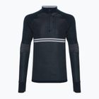 Vyriški Smartwool Intraknit Merino Tech 1/4 Zip termo megztiniai tamsiai mėlyni SW016670092