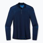 Vyriški Smartwool Intraknit Merino 200 1/4 Zip termo marškinėliai tamsiai mėlyni SW016260092
