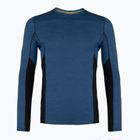 Vyriškas termoaktyvus džemperis Smartwool Merino Sport Crew laguna blue/deep navy