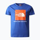 The North Face Redbox SS vaikiški turistiniai marškinėliai mėlyni NF0A82E9
