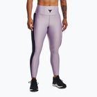Moteriškos treniruočių tamprės Under Armour Project Rock HG Ankle purple luxe