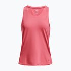 Moterų Under Armour Iso-Chill Laser Tank bėgimo batelių marškinėliai rožinės spalvos 1376811