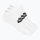 Kojinės Nike Sportswear Everyday Essential 3 poros white/black