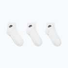 Kojinės Nike Everyday Essential 3 poros white/black