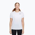 Moteriški treniruočių marškinėliai Nike Dri-Fit white/black