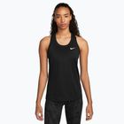 Moteriškas treniruočų tank topas Nike Dri-Fit Racerback Tank Top black