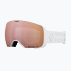 Slidinėjimo akiniai Giro Comp white bliss/rose gold/infrared
