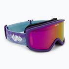 Vaikiški slidinėjimo akiniai Giro Stomp purple linticular/ amber pink