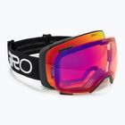 Slidinėjimo akiniai Giro Comp black wordmark/vivid ember/vivid infrared