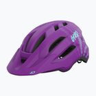 Vaikiškas dviračio šalmas Giro Fixture II matte purple ripple