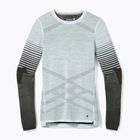 Moteriški termoaktyvūs marškinėliai Smartwool Intraknit Thermal Merino Base Layer Pattern Crew aqua