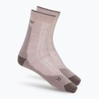 Moteriškos kojinės Icebreaker Merino Hike+ Ultralight Quarter pink quartz/porcini