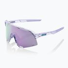 Akiniai nuo saulės 100 % S3 polished translucent lavender/hiper lavender mirror