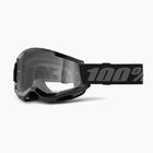 Dviračių akiniai 100 % Strata 2 black/clear