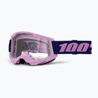 Dviračių akiniai 100% Loss 2 purple/clear