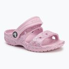 Vaikiški sandalai Crocs Classic Glitter Sandal Toddler rainbow