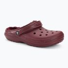 "Crocs Classic Lined Clog" šlepetės bordeaux