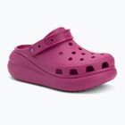 "Crocs Classic Crush Clog" fuksijų spalvos smagios šlepetės