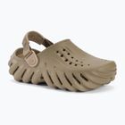 Vaikiškos šlepetės Crocs Echo Clog Kids khaki