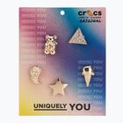 Sagės Crocs Gold Icons gold icons 5 pack