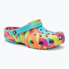 "Crocs Classic Marbled Clog" šlepetės neptune/multi