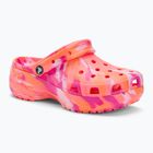 Moteriškos šlepetės Crocs Classic Platform Marbled guava/multi