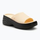 Moteriškos šlepetės Crocs Skyline Slide vanilla/black