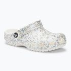 Vaikiškos šlepetės Crocs Classic Starry Glitter white
